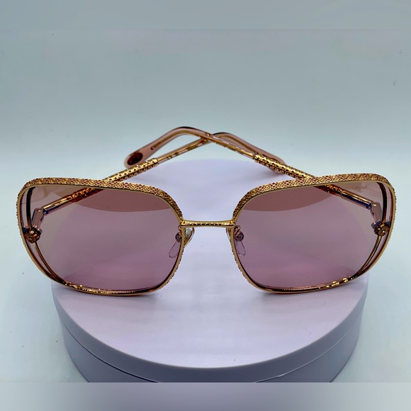 NEW!!! 👑CHOPARD IMPERIAL Sunglasses SCHG33S 2AMX Authentic Limited edition - Picture 4 of 16